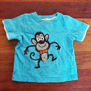 Jumping Beans Silly Monkey T-Shirt Size 9 Months